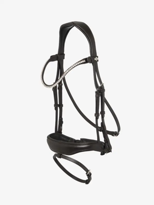 LeMieux Kudos Anatomic Dressage Bridle Brown
