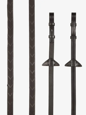 LeMieux Versa Grip Reins Brown