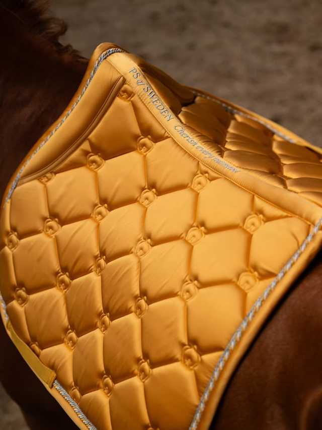 PS of Sweden Original Monogram Jump Saddle Pad Sunburst Sorbet