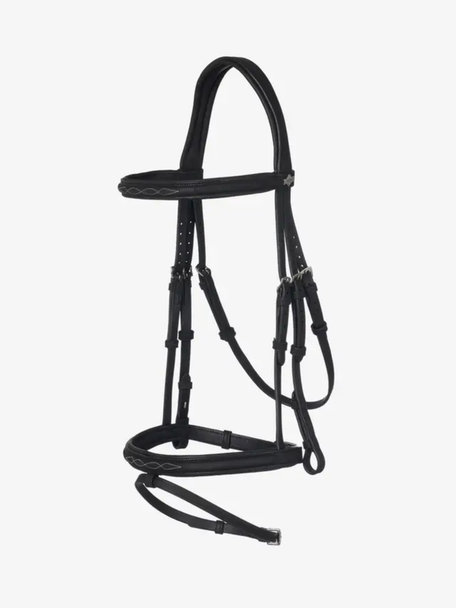 LeMieux Arika Classique Flash Bridle Black