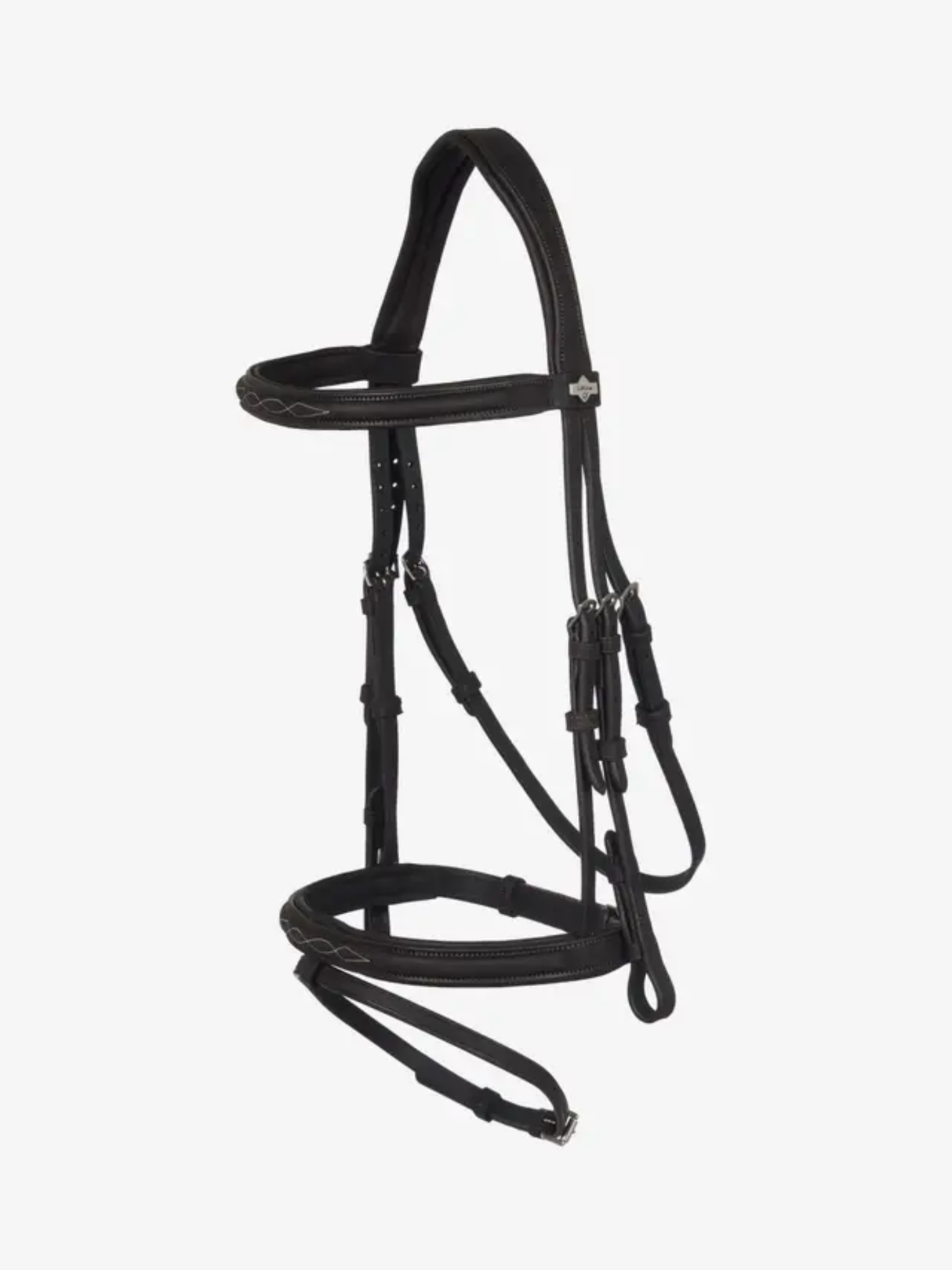 LeMieux Arika Classique Flash Bridle Brown
