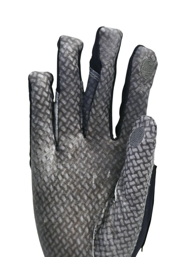 Correct Connect Oil-Tac Copper Tech™️ Leather Premium Riding Gloves Black