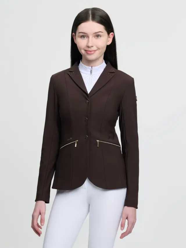 LeMieux Brilliance Junior Pro Show Jacket Espresso