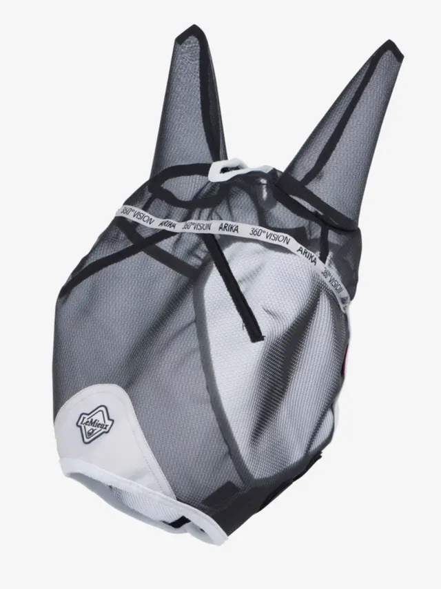 LeMieux 360 Vision Half Fly Mask Grey