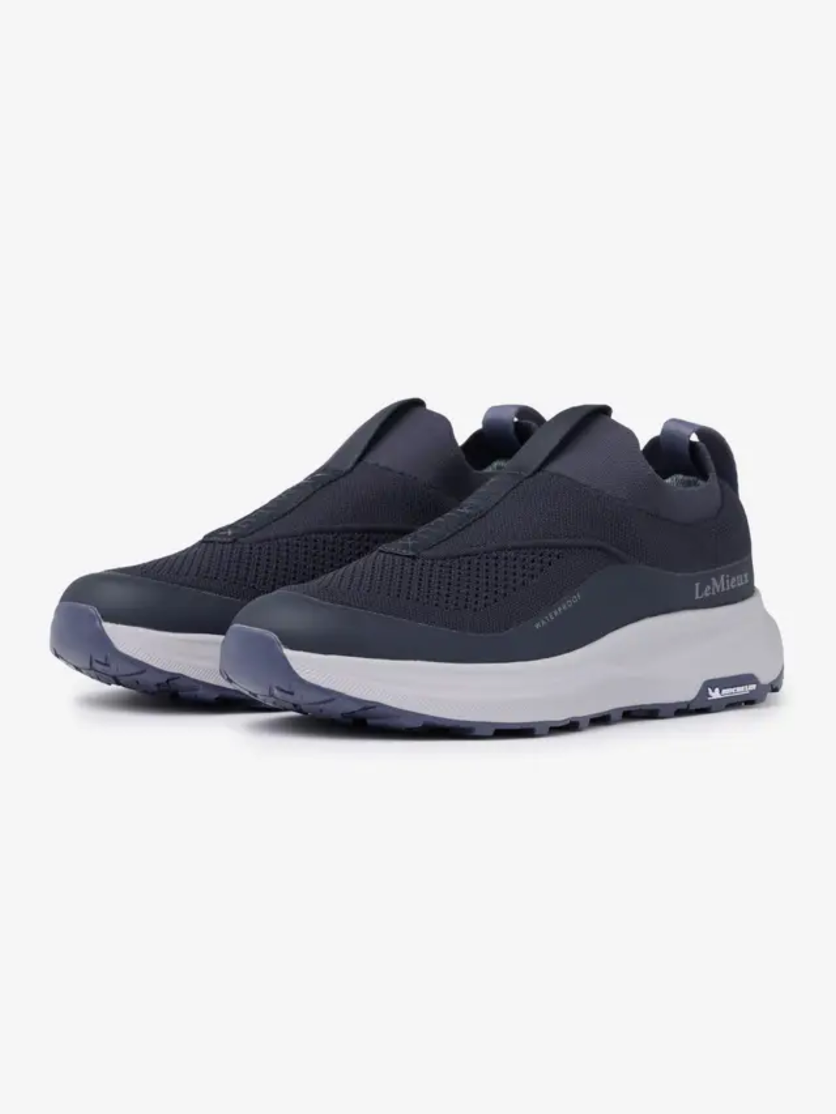 LeMieux Kanta Slip On Waterproof Trainers Navy