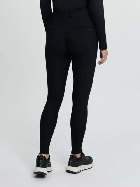 LeMieux Brilliance Knee Grip Breeches Black