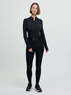 LeMieux Brilliance Knee Grip Breeches Black