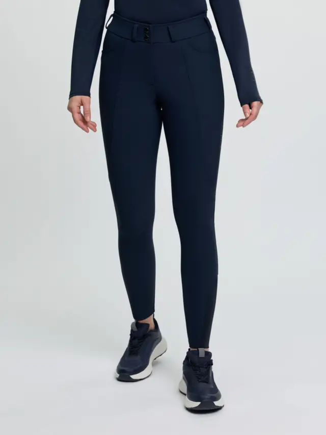 LeMieux Brilliance Knee Grip Breeches Navy