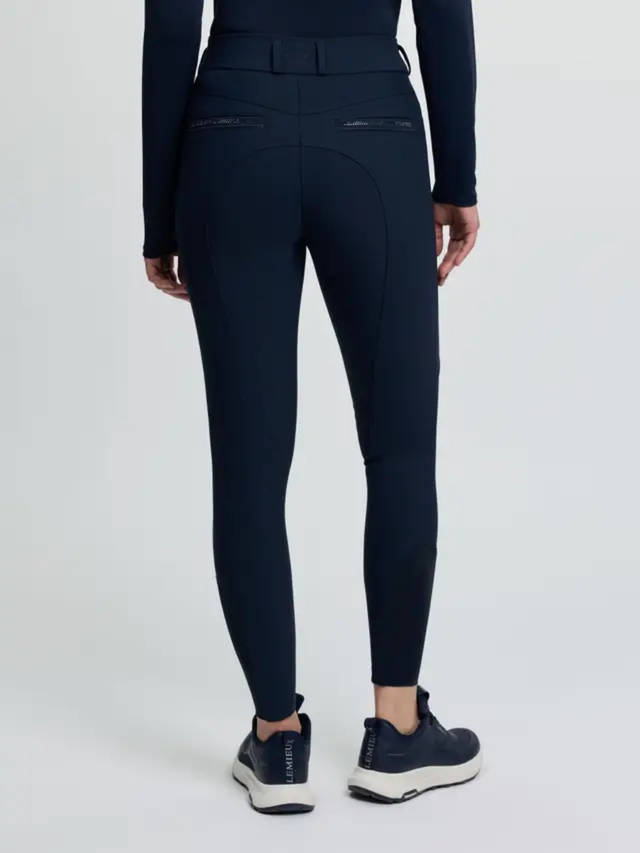 LeMieux Brilliance Knee Grip Breeches Navy