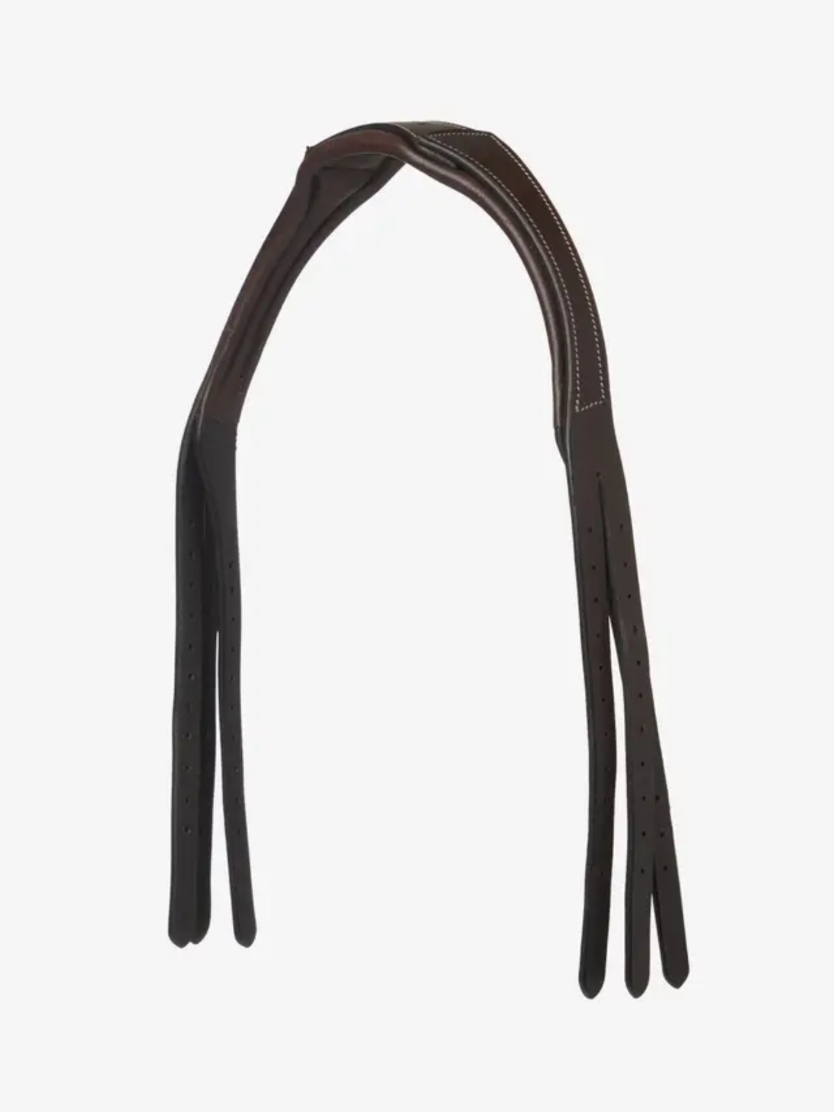 LeMieux Arika Contrast Anatomic Headpiece Havana/Silver