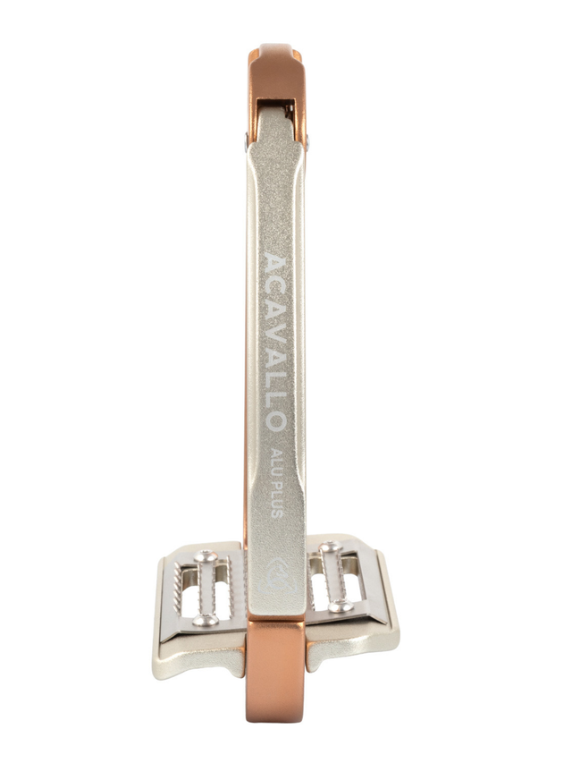 Acavallo Arena AluPlus 2.0 Stirrups Copper/Solar Titanium