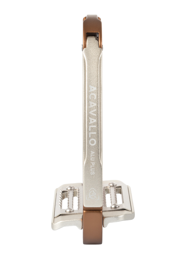 Acavallo Arena AluPlus 2.0 Stirrups Bronze/Solar Titanium