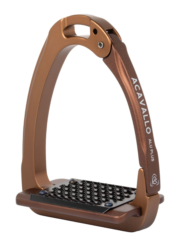 Acavallo Arena AluPlus 2.0 Stirrups Bronze/Brown