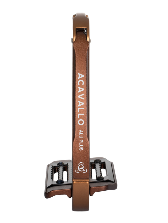 Acavallo Arena AluPlus 2.0 Stirrups Bronze/Brown