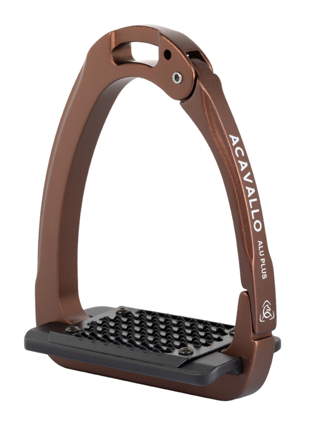 Acavallo Arena AluPlus 2.0 Stirrups Brown