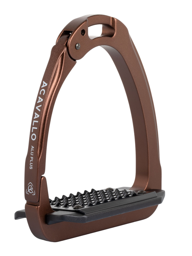Acavallo Arena AluPlus 2.0 Stirrups Brown