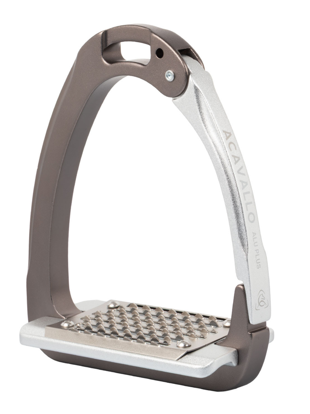 Acavallo Arena AluPlus 2.0 Stirrups Titanium/Alluminium