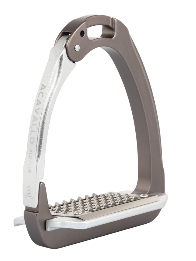 Acavallo Arena AluPlus 2.0 Stirrups Titanium/Alluminium