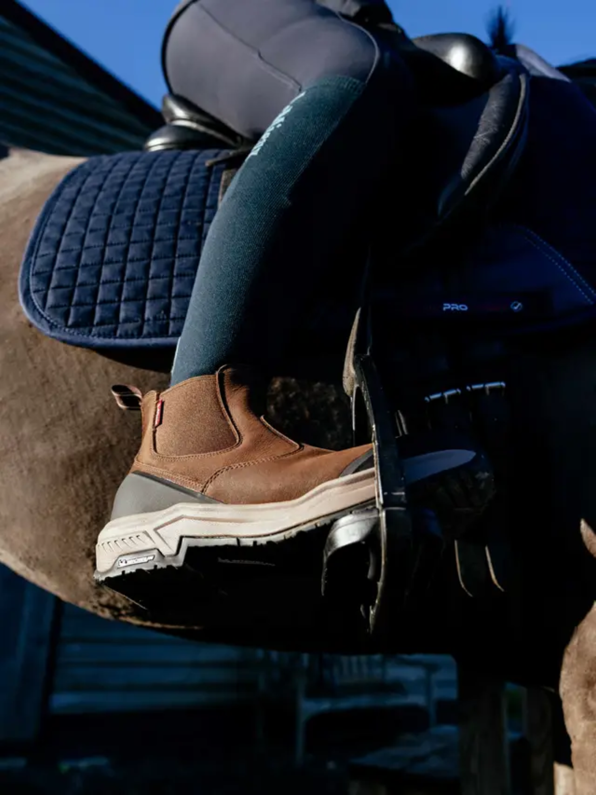 LeMieux Trex Waterproof Chelsea Boots Brown
