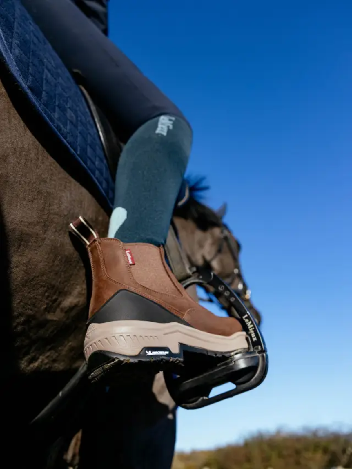 LeMieux Trex Waterproof Chelsea Boots Brown