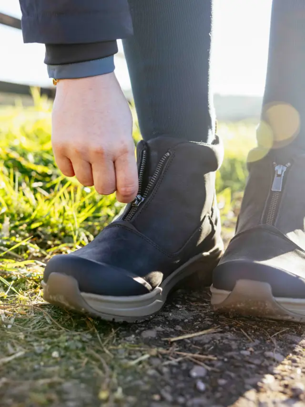 LeMieux Trex Waterproof Zip Boots Black