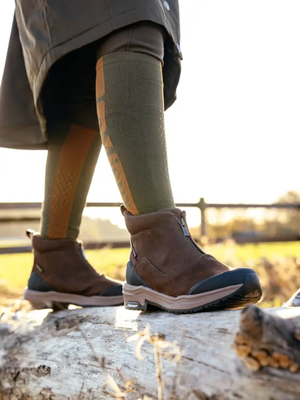 LeMieux Trex Waterproof Zip Boots Brown