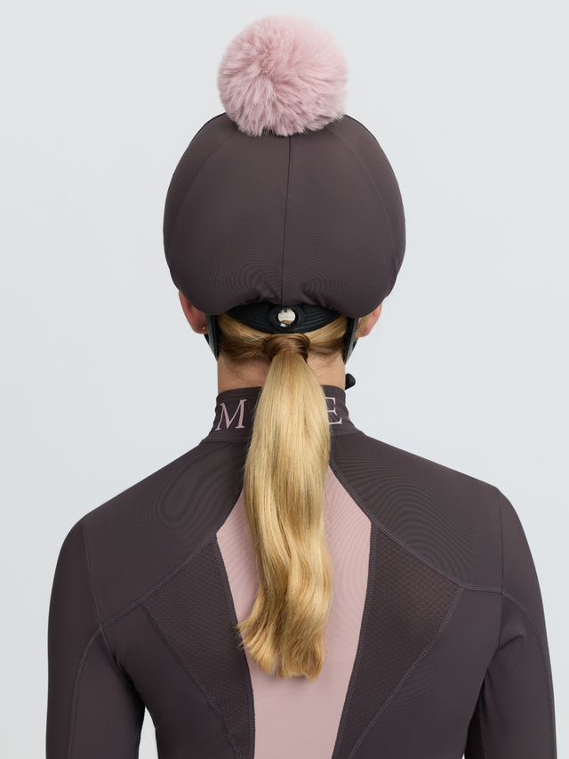 LeMieux Pom Hat Silk Cocoa