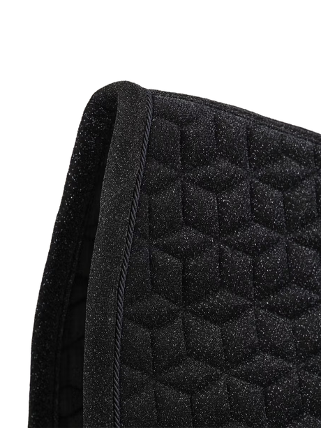 Kentucky Sparkling Dressage Saddle Pad Black