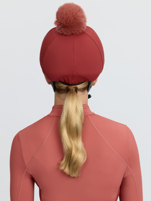 LeMieux Pom Hat Silk Russet