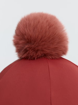 LeMieux Pom Hat Silk Russet
