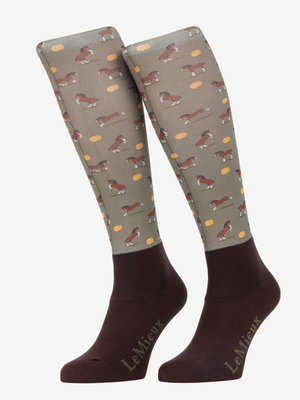 LeMieux Footsie Socks Clydesdale