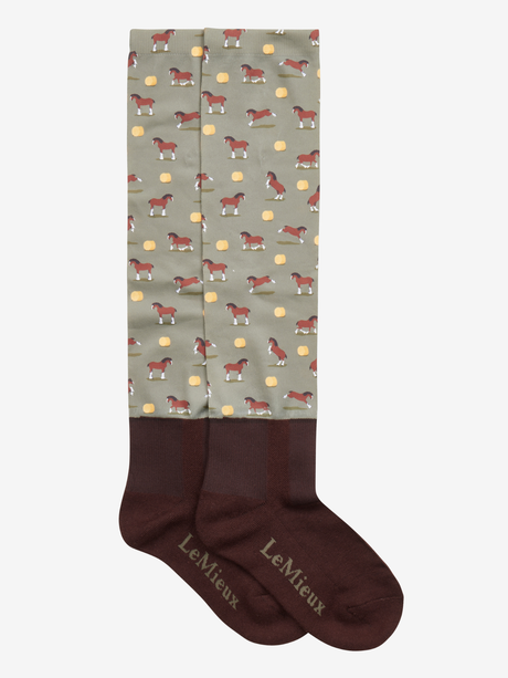 LeMieux Footsie Socks Clydesdale