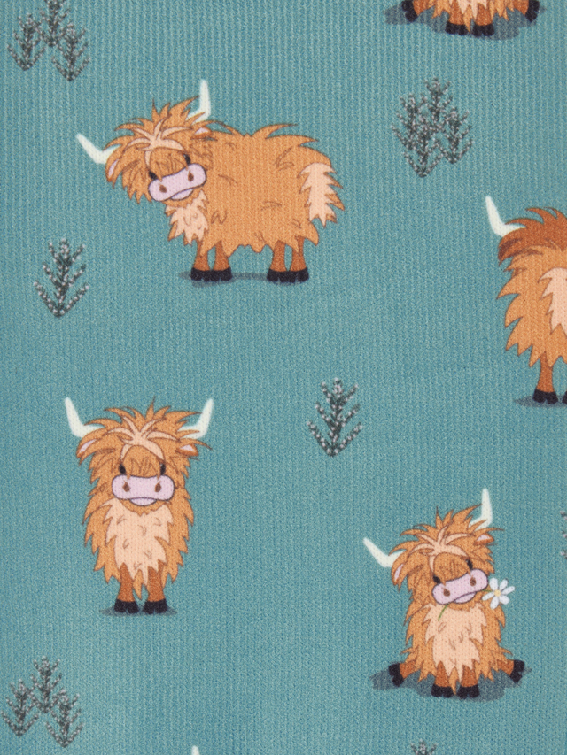LeMieux Footsie Socks Highland Cow