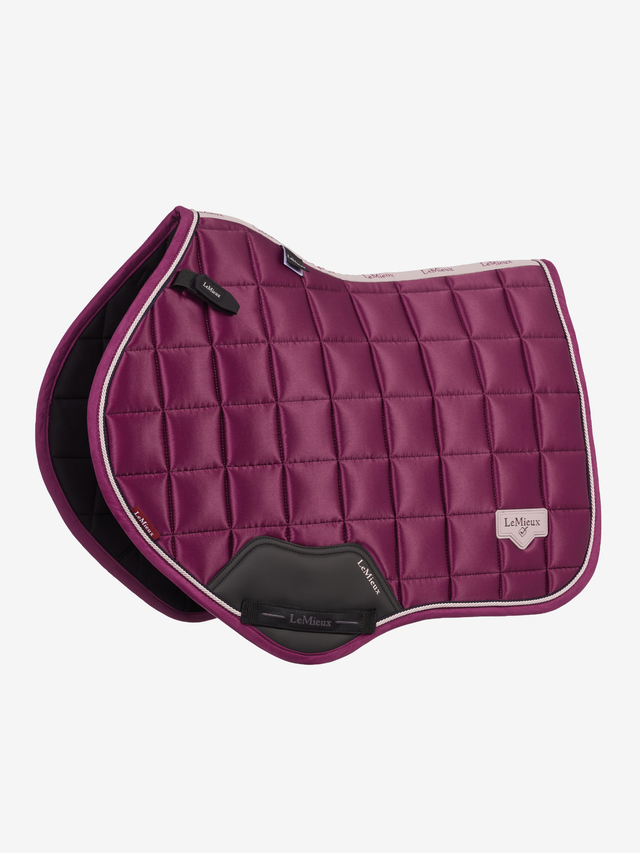 LeMieux Loire Classic Close Contact Jump Saddle Pad Blackberry