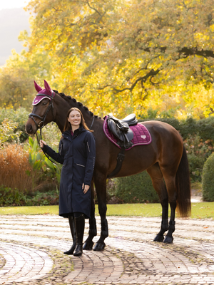 LeMieux Loire Classic Close Contact Jump Saddle Pad Blackberry