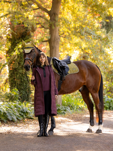 LeMieux Loire Classic Close Contact Jump Saddle Pad Gooseberry