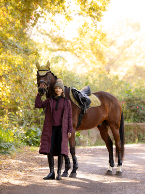 LeMieux Loire Classic Close Contact Jump Saddle Pad Gooseberry