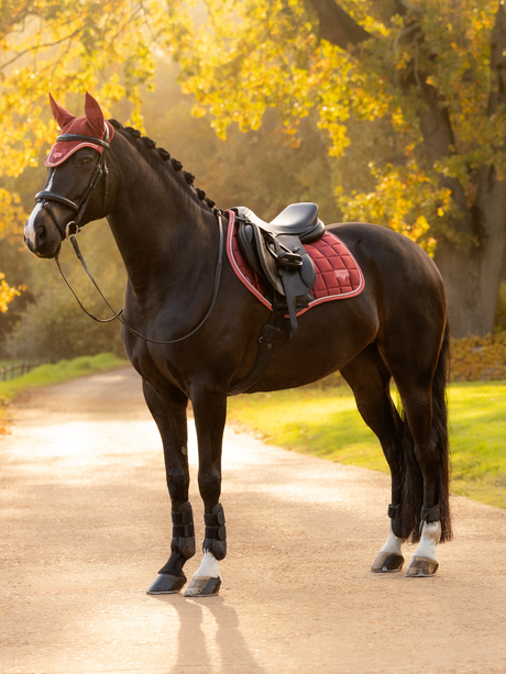 LeMieux Loire Classic Close Contact Jump Saddle Pad Russet