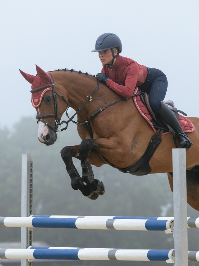 LeMieux Loire Classic Close Contact Jump Saddle Pad Russet
