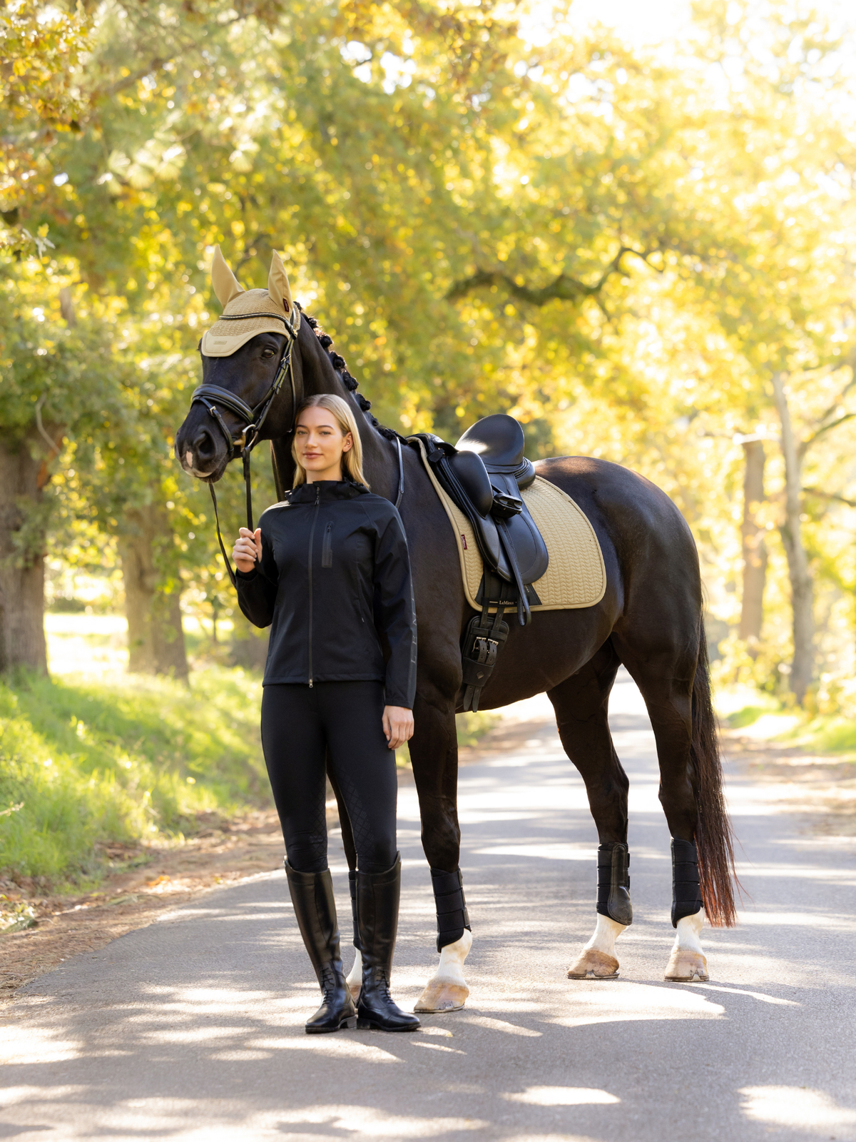 LeMieux Essence Dressage Saddle Pad Pear
