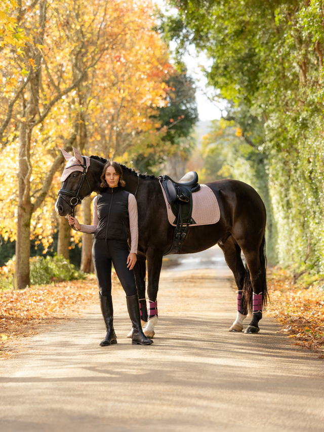 LeMieux Essence Dressage Saddle Pad Wild Rose