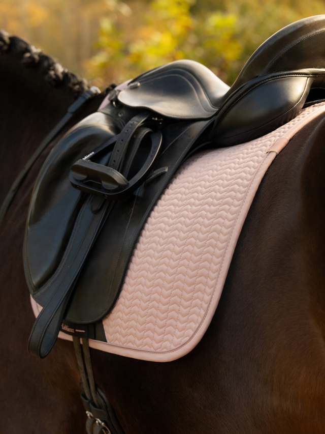LeMieux Essence Dressage Saddle Pad Wild Rose