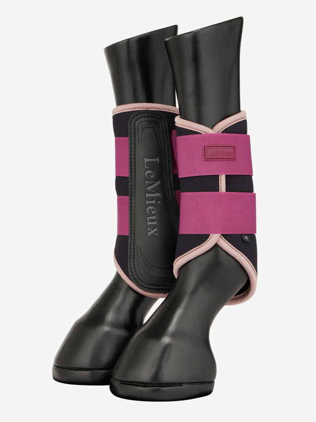 LeMieux Air-Tek Grafter Brushing Boots Blackberry