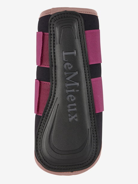 LeMieux Air-Tek Grafter Brushing Boots Blackberry