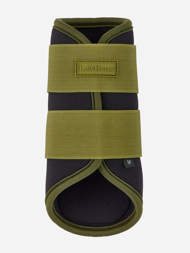 LeMieux Air-Tek Grafter Brushing Boots Gooseberry