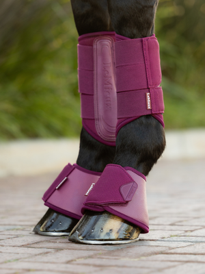 LeMieux Arika Over Reach Boots Blackberry