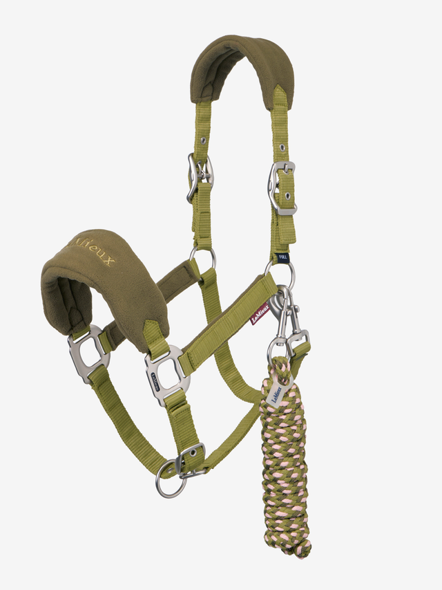 LeMieux Mini Vogue Headcollar & Leadrope Gooseberry