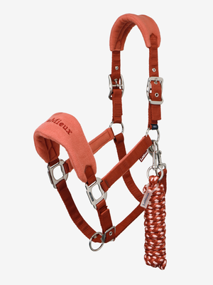 LeMieux Mini Vogue Headcollar & Leadrope Russet