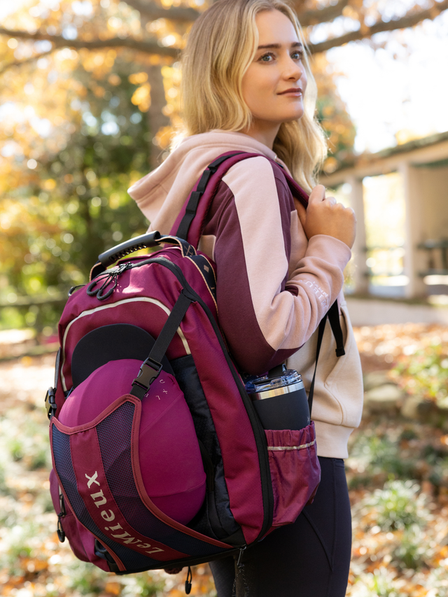 LeMieux Pro Rucksack Blackberry