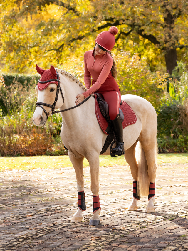 LeMieux Suede GP Saddle Pad Russet